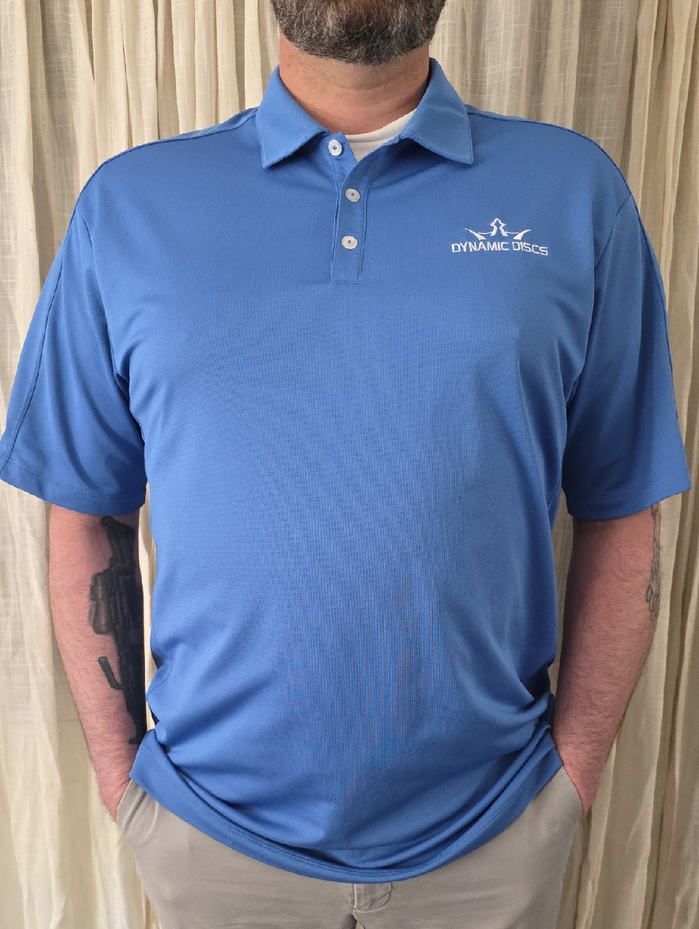 Nike Light Blue Short-Sleeve Performance Polo